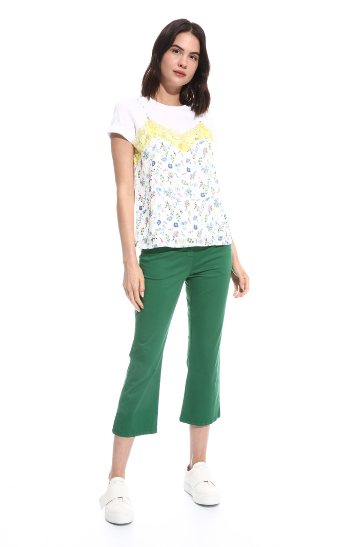 Flared satin trousers Intrend Flared satin trousers Intrend