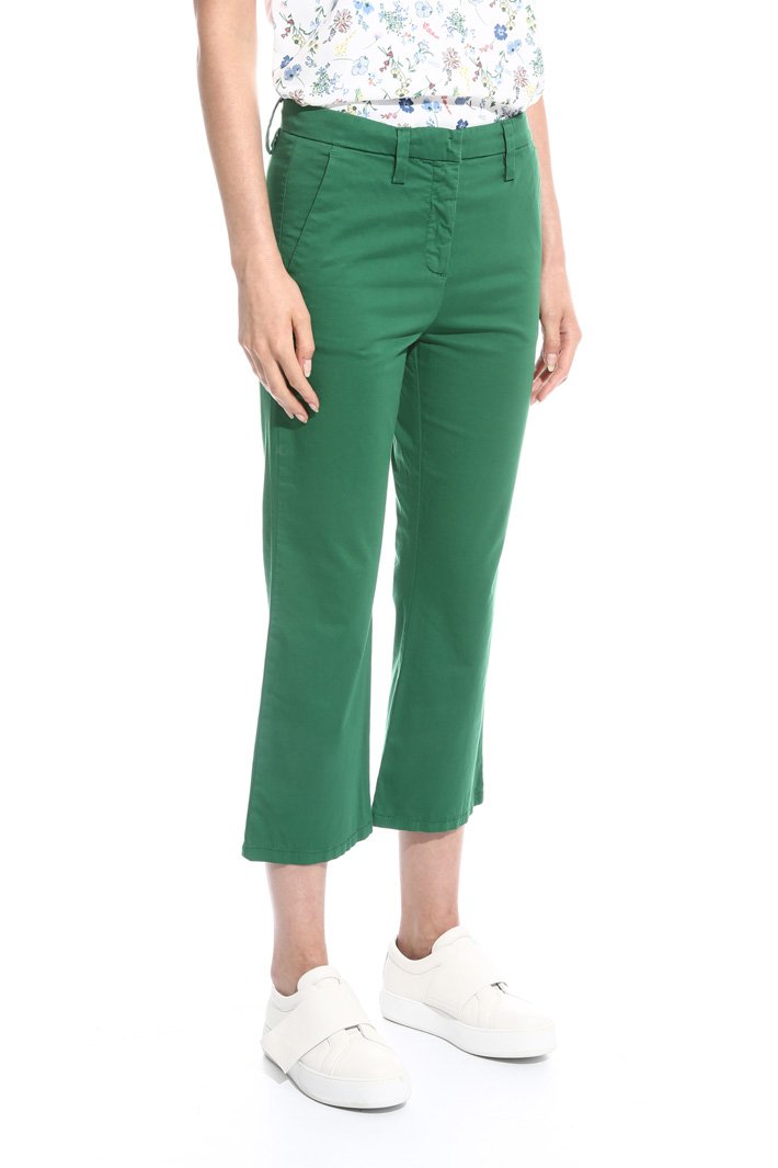 Flared satin trousers Intrend Flared satin trousers Intrend