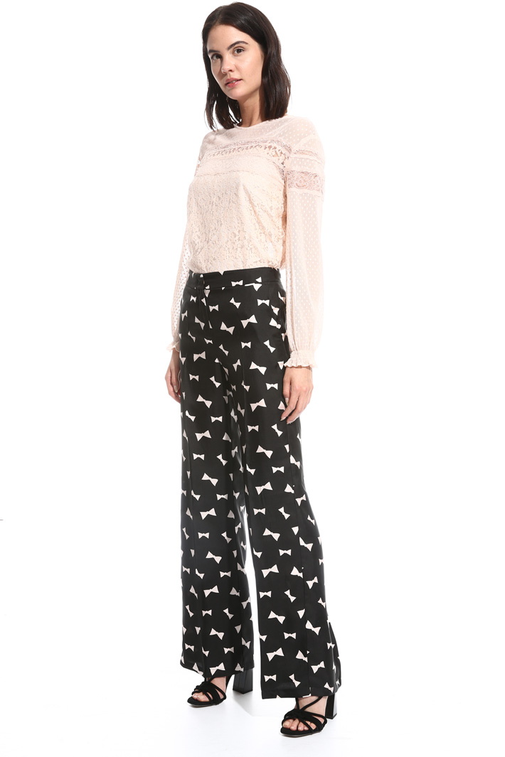 Silk twill trousers Intrend Silk twill trousers Intrend