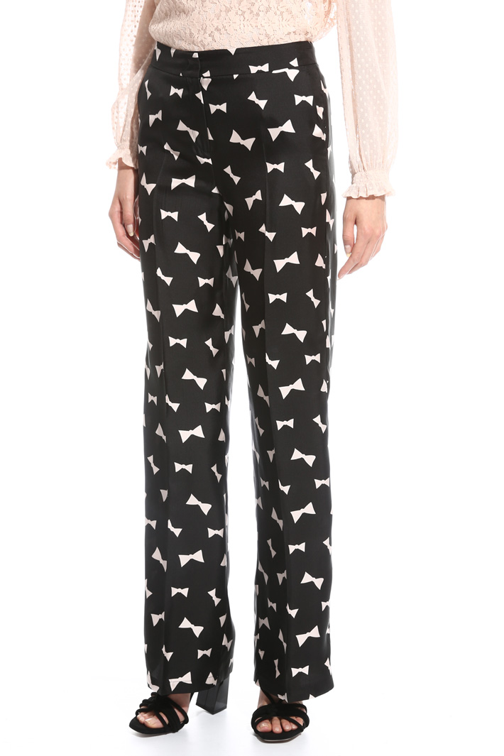 Silk twill trousers Intrend Silk twill trousers Intrend