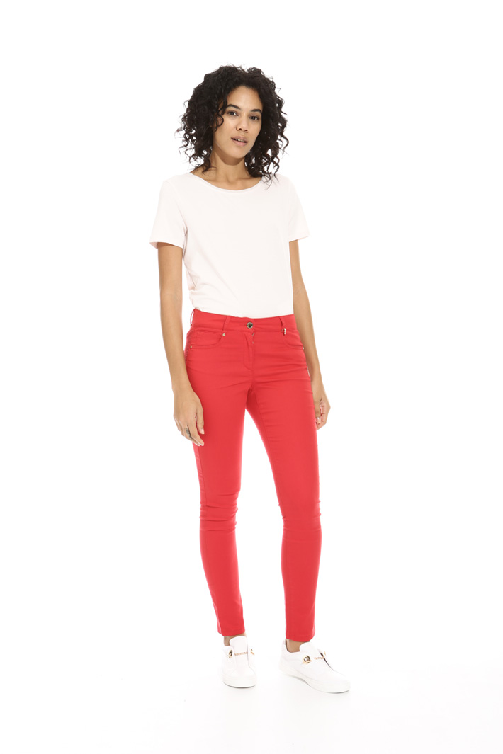 Skinny trousers in drill Intrend Skinny trousers in drill Intrend