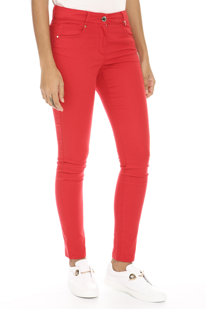 Skinny trousers in drill Intrend Skinny trousers in drill Intrend