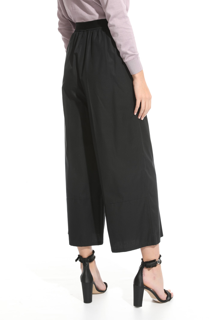 Flared poplin trousers Intrend Flared poplin trousers Intrend