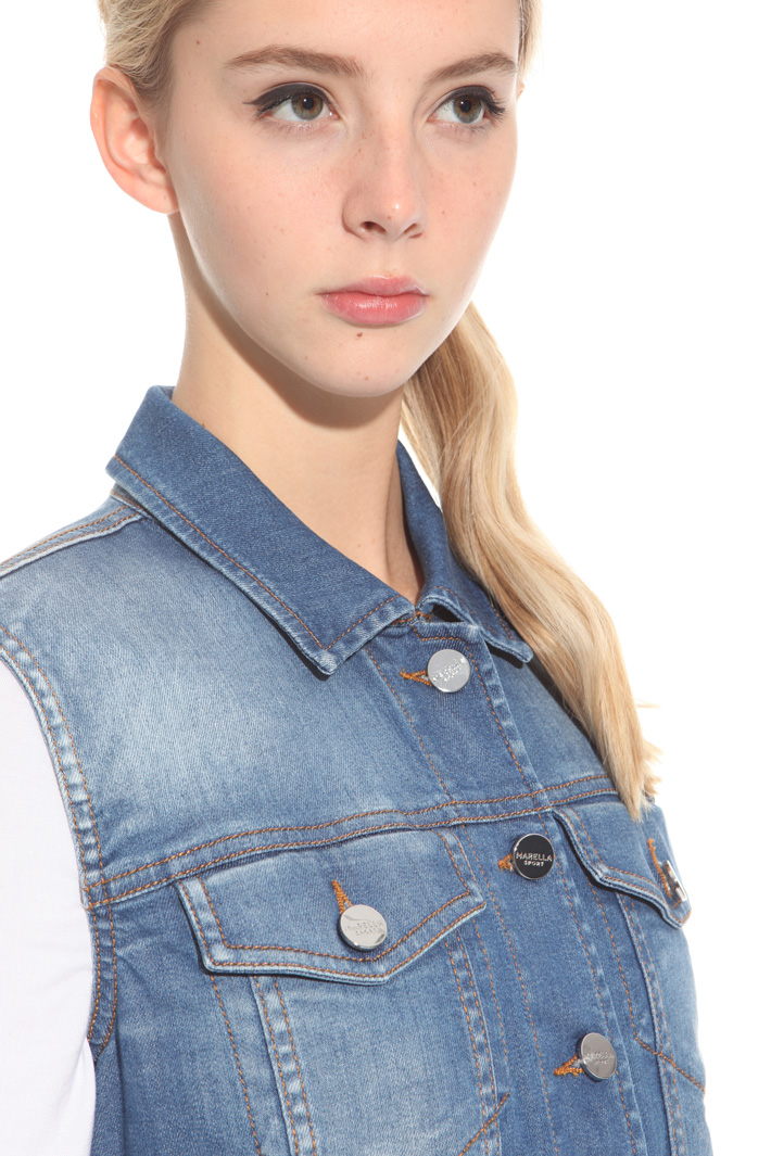 Denim stretch vest Intrend Denim stretch vest Intrend