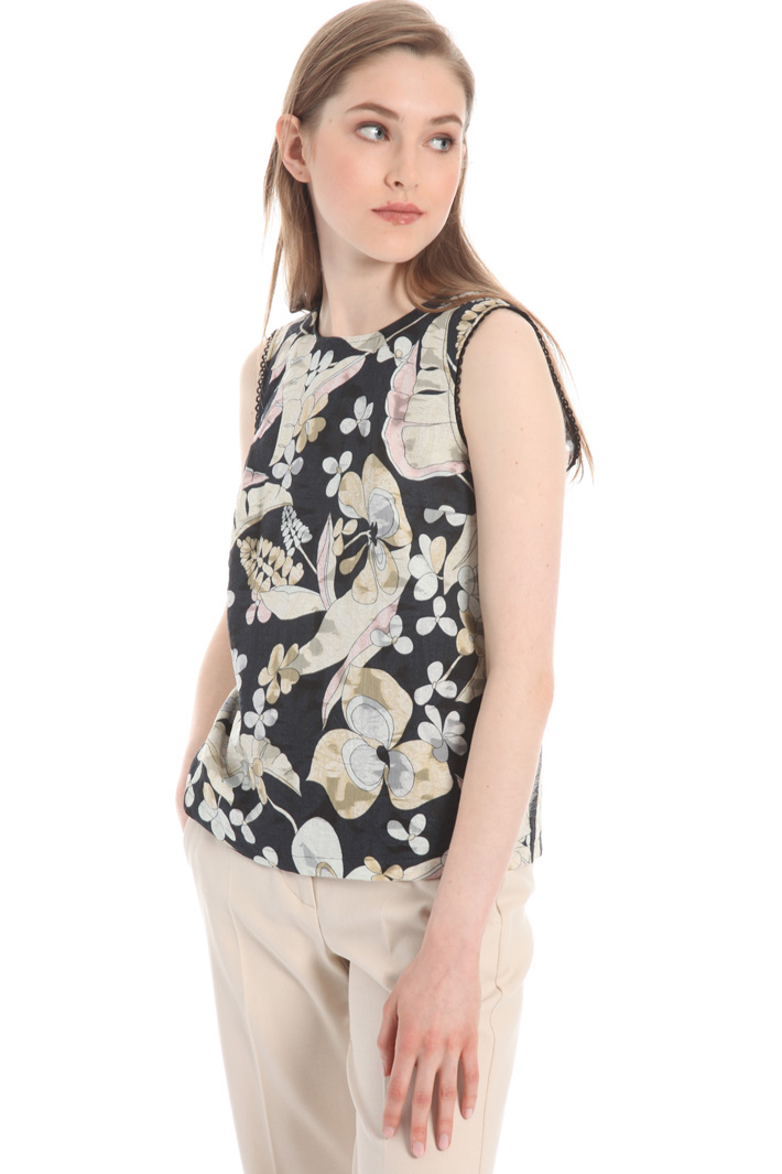 Fil coupé organza top Intrend Fil coupé organza top Intrend