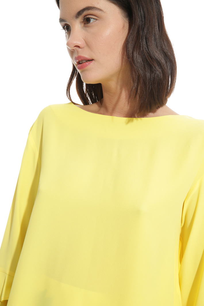 Crepe de chine blouse Intrend Crepe de chine blouse Intrend