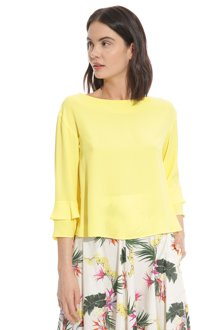 Crepe de chine blouse Intrend Crepe de chine blouse Intrend
