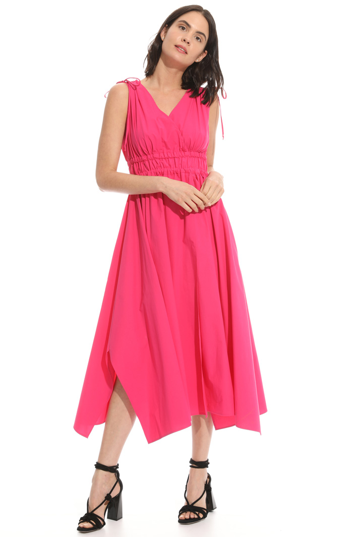 Flared poplin dress Intrend Flared poplin dress Intrend