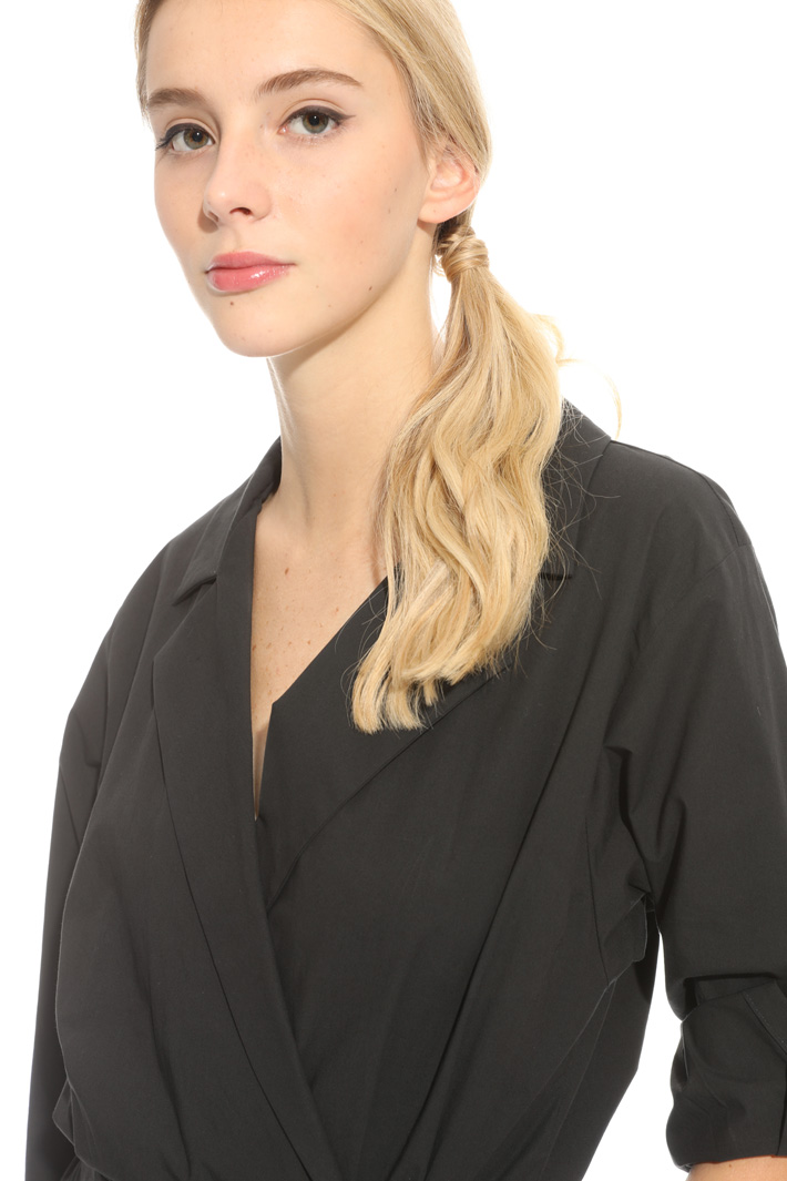 Cotton poplin jumpsuit Intrend Cotton poplin jumpsuit Intrend
