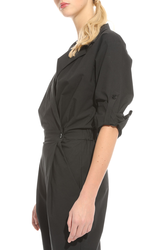 Cotton poplin jumpsuit Intrend Cotton poplin jumpsuit Intrend