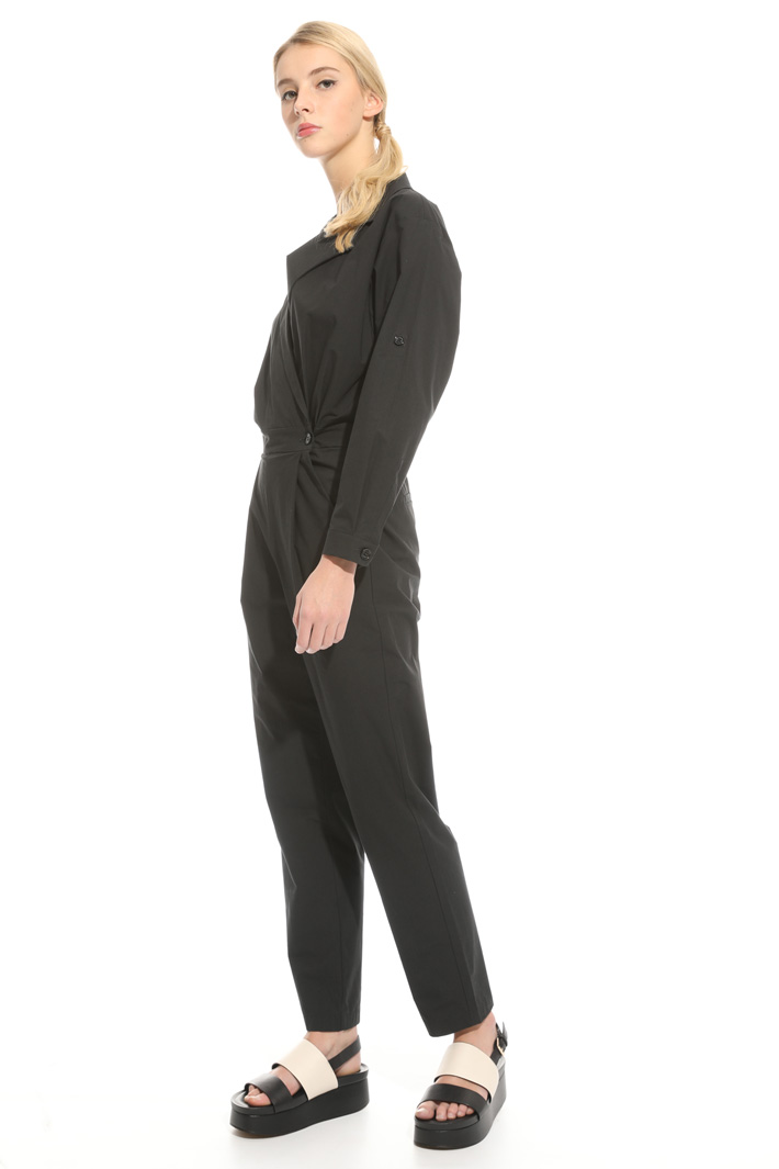 Cotton poplin jumpsuit Intrend Cotton poplin jumpsuit Intrend
