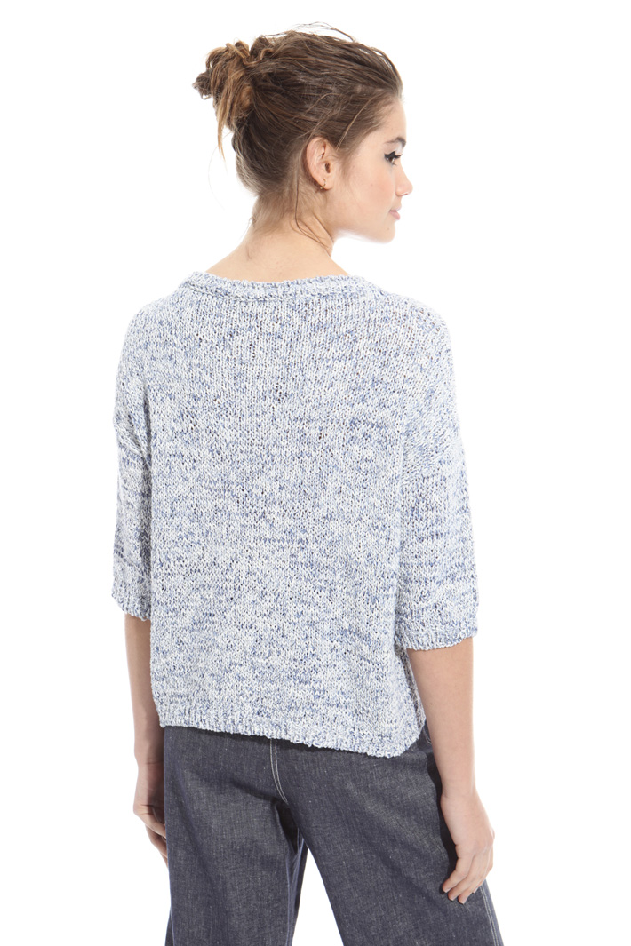 Maglia boxy in cotone Intrend Maglia boxy in cotone Intrend