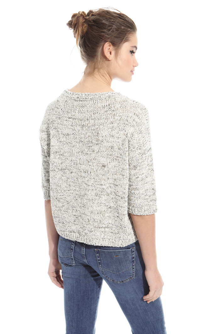 Maglia boxy in cotone Intrend Maglia boxy in cotone Intrend