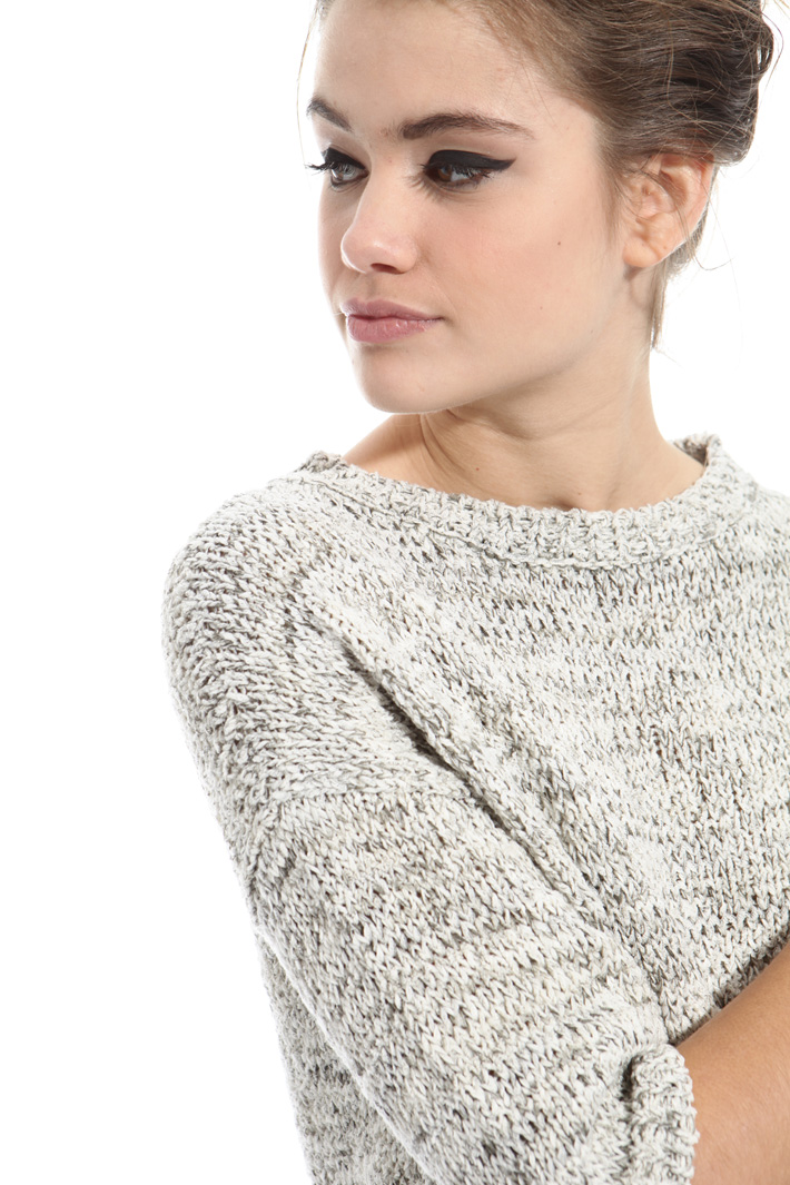 Maglia boxy in cotone Intrend Maglia boxy in cotone Intrend