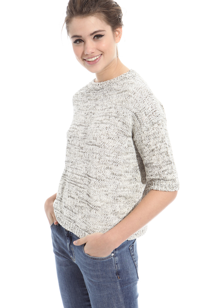 Maglia boxy in cotone Intrend Maglia boxy in cotone Intrend