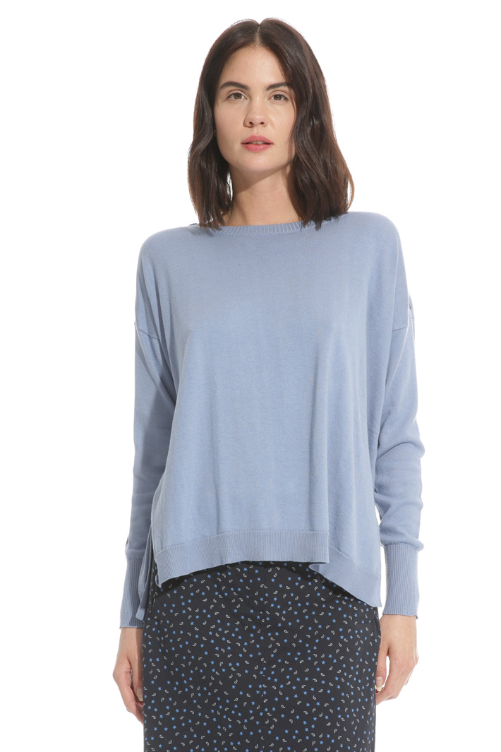 Maglia in cotone e seta Intrend Maglia in cotone e seta Intrend