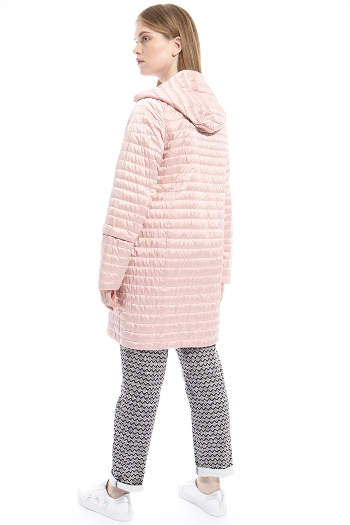 Technical satin padded jacket Diffusione Tessile Technical satin padded jacket Diffusione Tessile