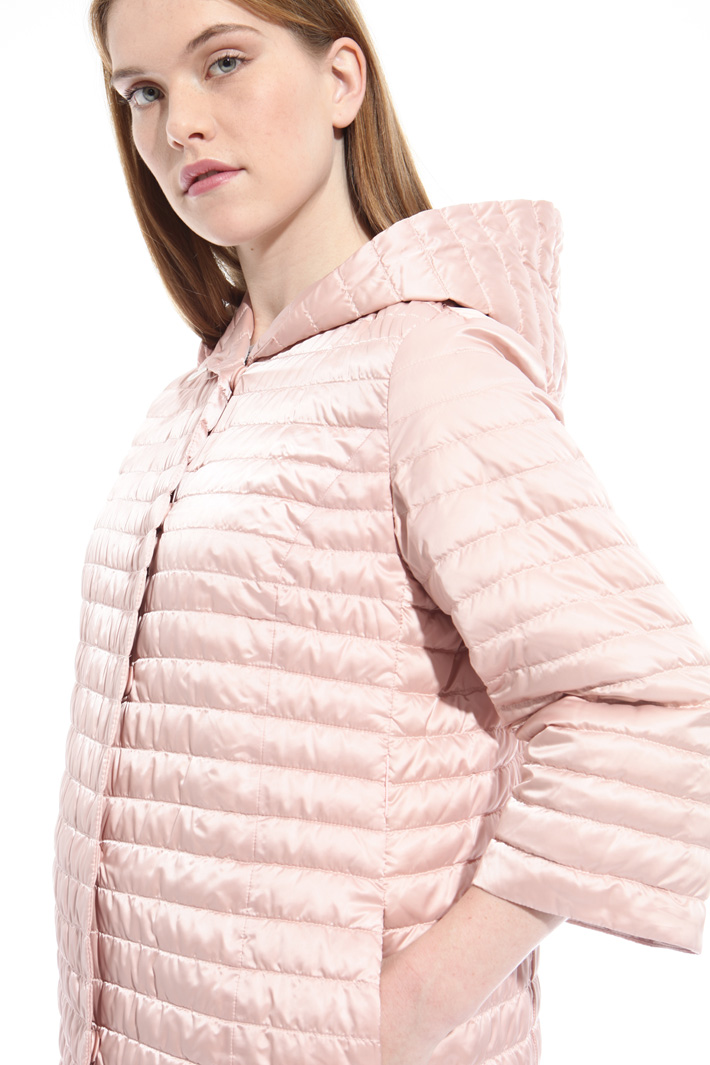 Technical satin padded jacket Diffusione Tessile Technical satin padded jacket Diffusione Tessile