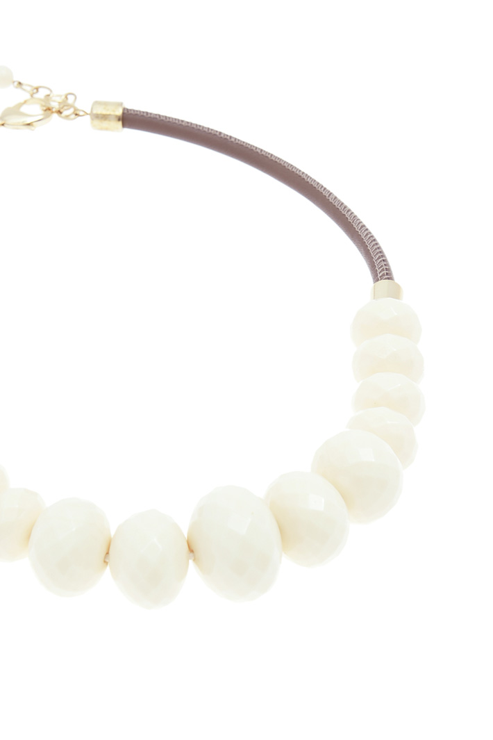 Multi-faceted hem necklace Diffusione Tessile Multi-faceted hem necklace Diffusione Tessile