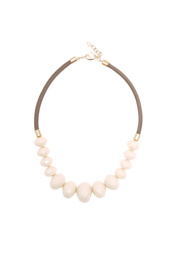Multi-faceted hem necklace Diffusione Tessile Multi-faceted hem necklace Diffusione Tessile