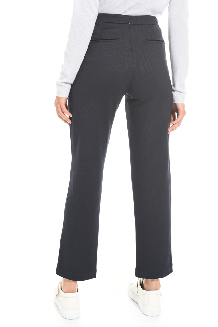 Diagonal weave trousers Intrend Diagonal weave trousers Intrend