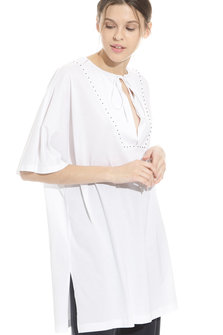 Casacca in cotone con perline Intrend Casacca in cotone con perline Intrend