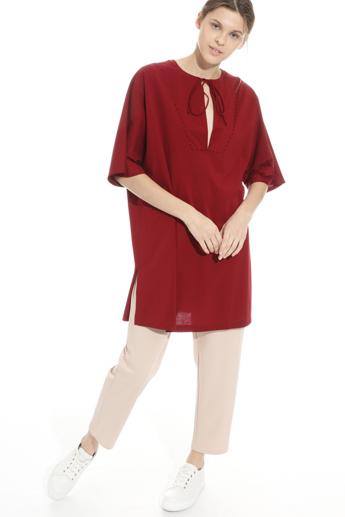 Casacca in cotone con perline Intrend Casacca in cotone con perline Intrend