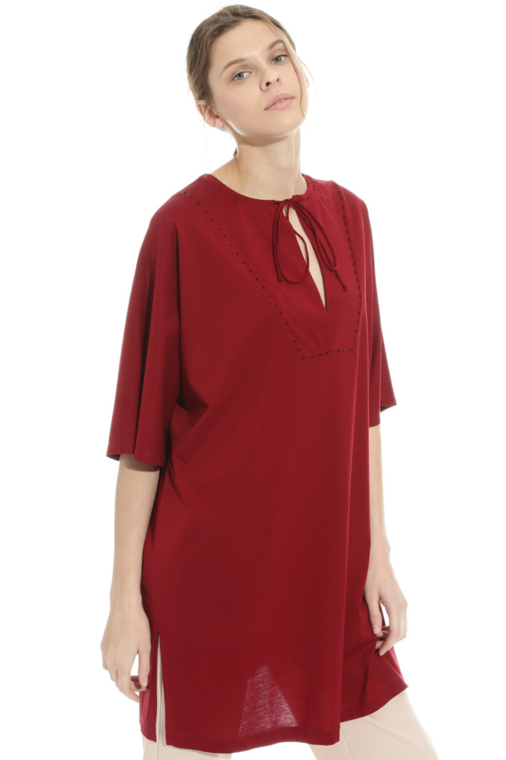 Casacca in cotone con perline Intrend Casacca in cotone con perline Intrend