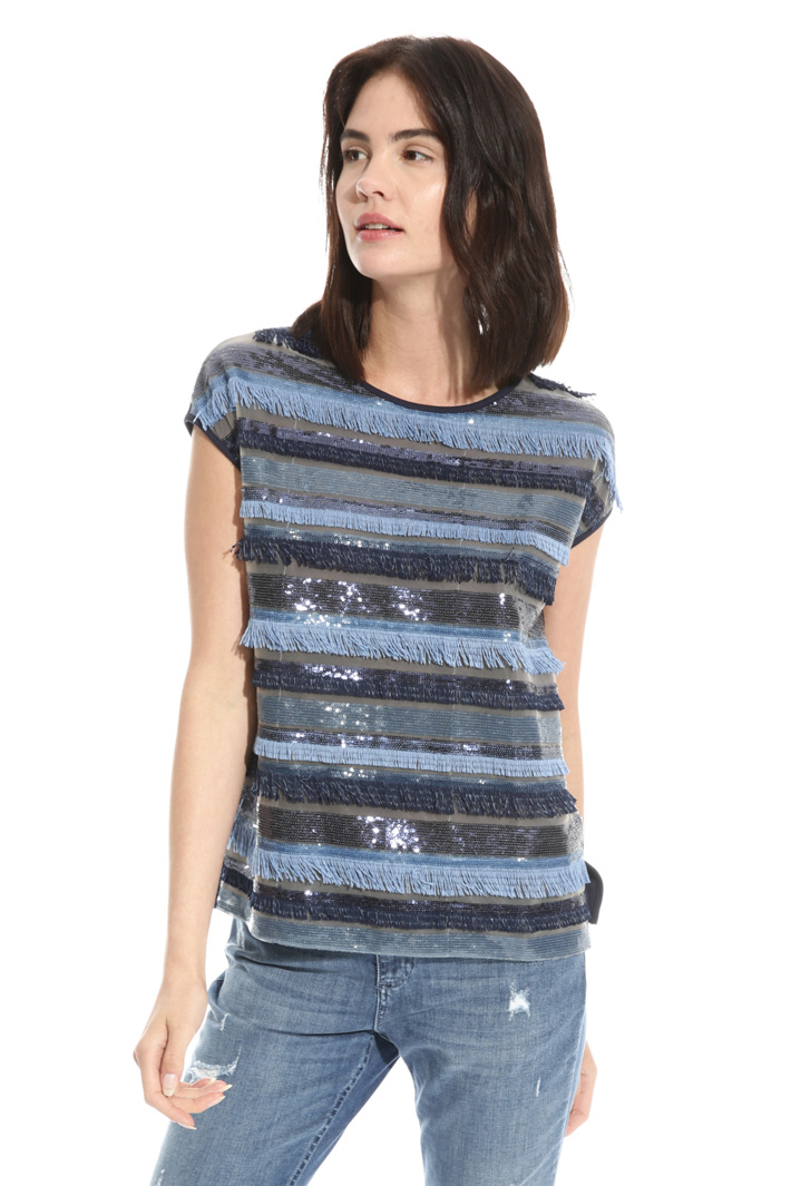 Sequin T-shirt Intrend Sequin T-shirt Intrend