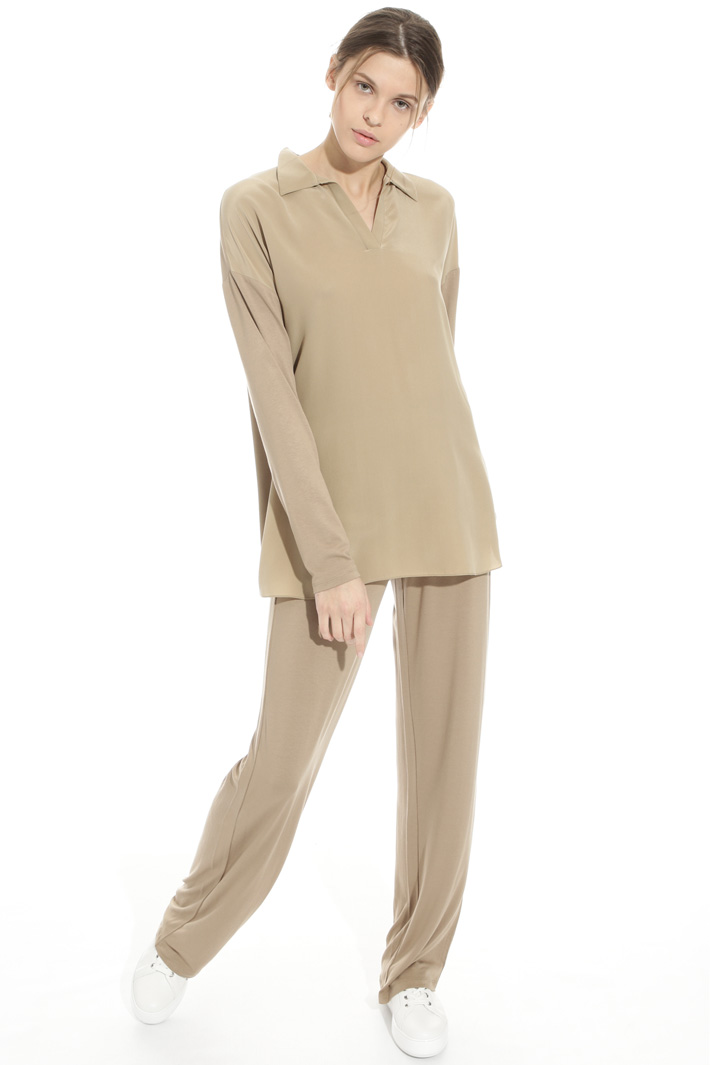 T-shirt con maniche lunghe Intrend T-shirt con maniche lunghe Intrend
