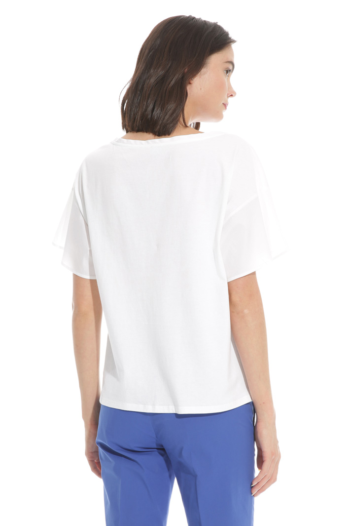 T-shirt con ricamo paillettes Intrend T-shirt con ricamo paillettes Intrend
