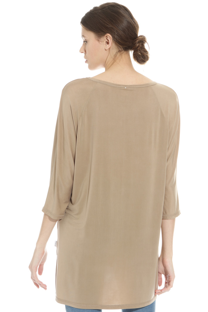 Oversized cupro jersey sweater Intrend Oversized cupro jersey sweater Intrend