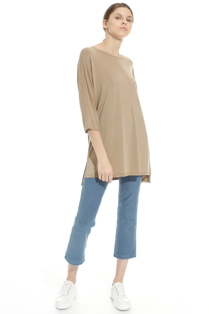Oversized cupro jersey sweater Intrend Oversized cupro jersey sweater Intrend