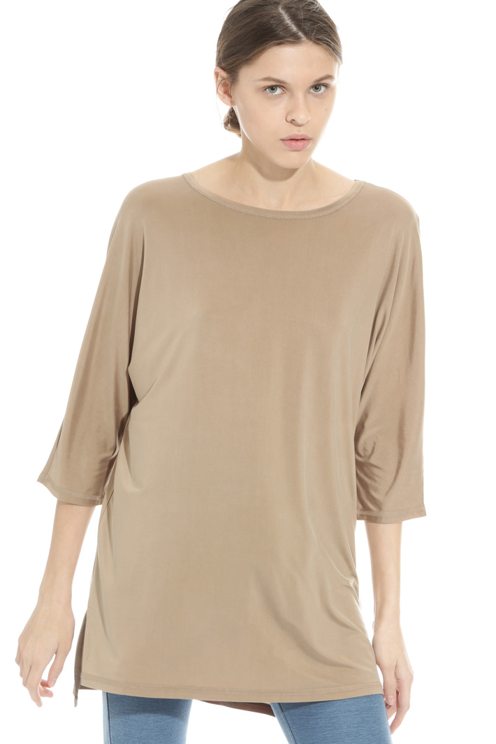 Oversized cupro jersey sweater Intrend Oversized cupro jersey sweater Intrend