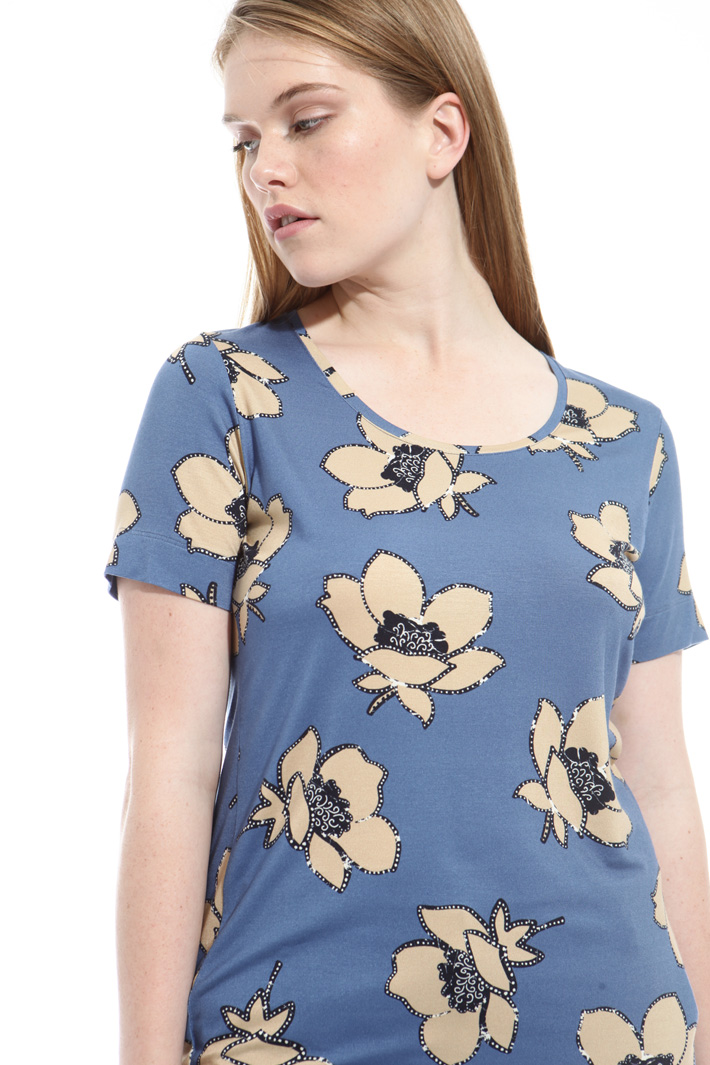 T-shirt in jersey stampato Intrend T-shirt in jersey stampato Intrend