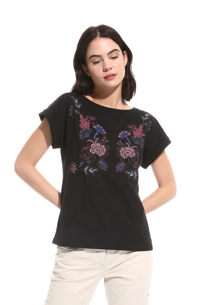T-shirt in jersey di cotone Intrend T-shirt in jersey di cotone Intrend