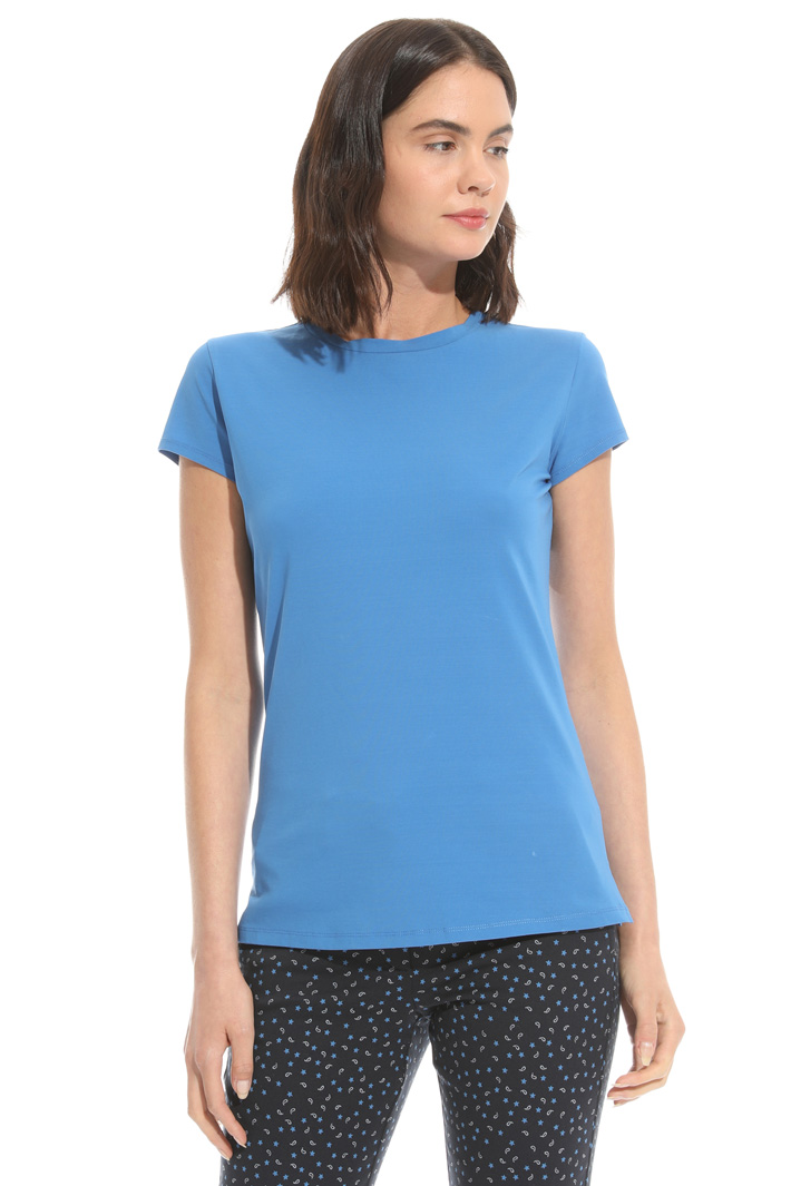 T-shirt in cotone crepe Intrend T-shirt in cotone crepe Intrend