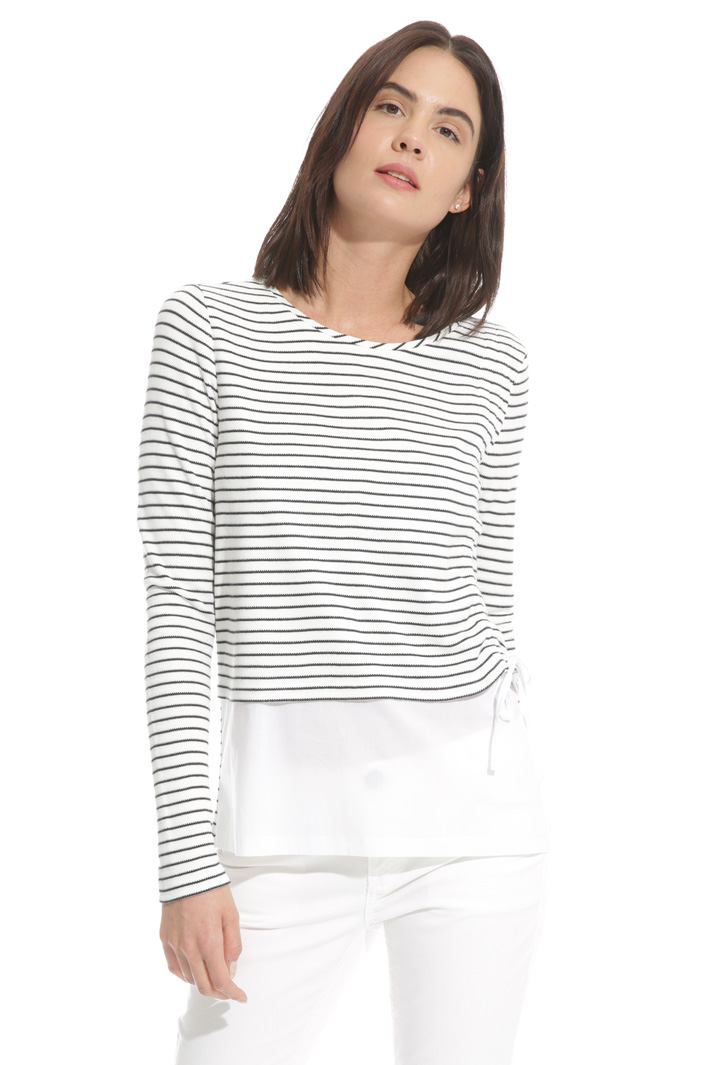 T-shirt in jersey piquet Intrend T-shirt in jersey piquet Intrend