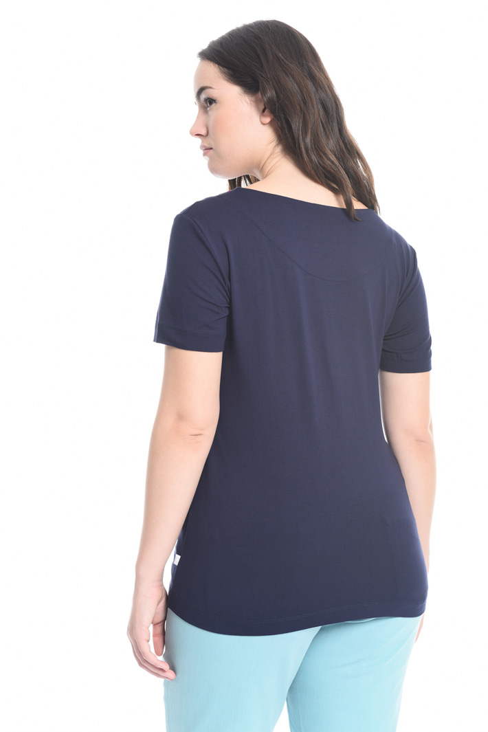 T-shirt con ricamo paillettes Intrend T-shirt con ricamo paillettes Intrend