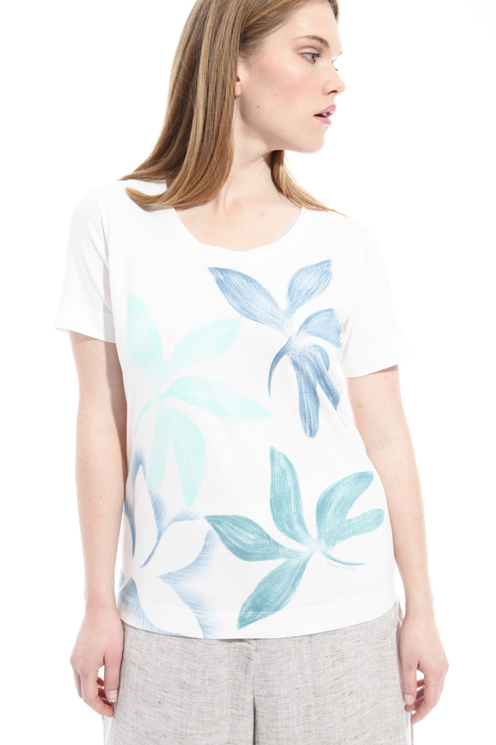 T-shirt in jersey con stampa Intrend T-shirt in jersey con stampa Intrend