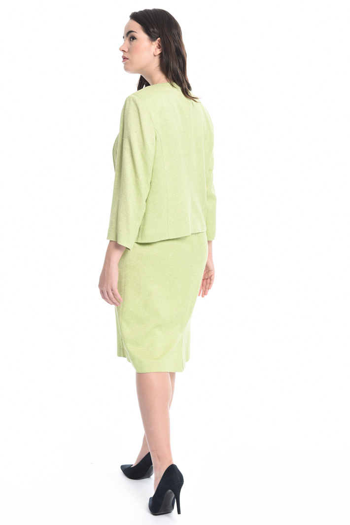 Interwoven fabric jacket Diffusione Tessile Interwoven fabric jacket Diffusione Tessile