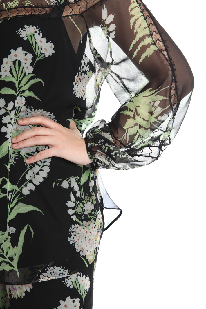 Casacca in georgette di seta Intrend Casacca in georgette di seta Intrend