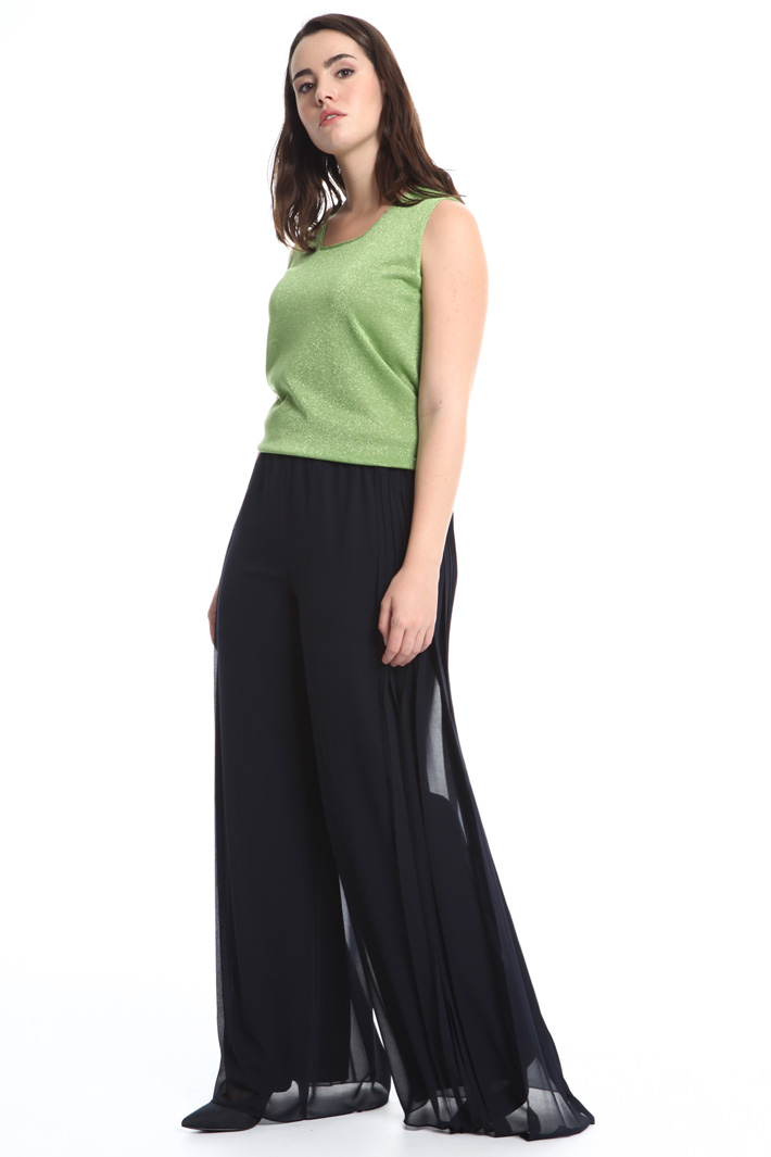 Pantalone in georgette Intrend Pantalone in georgette Intrend