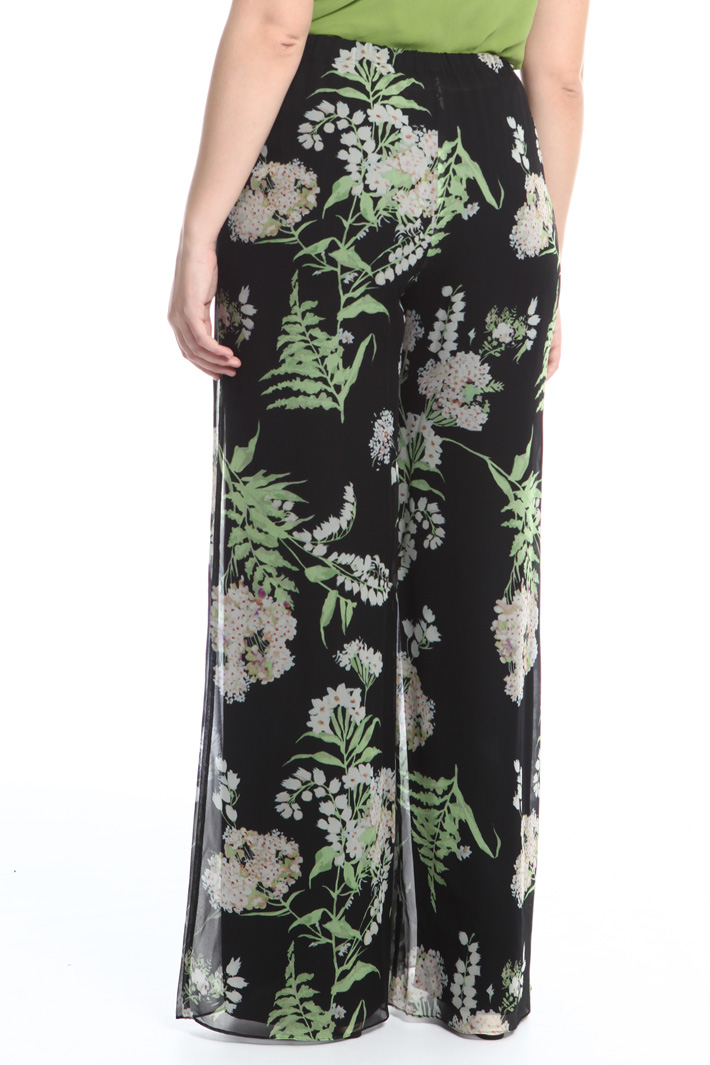 Pantaloni in georgette Intrend Pantaloni in georgette Intrend