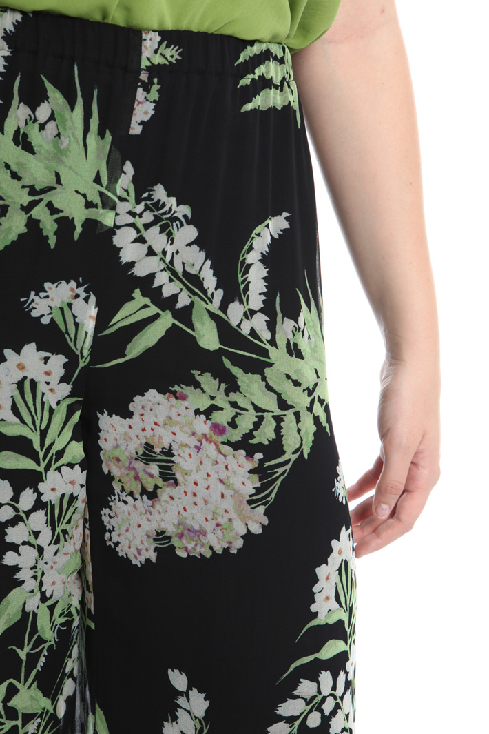 Pantaloni in georgette Intrend Pantaloni in georgette Intrend