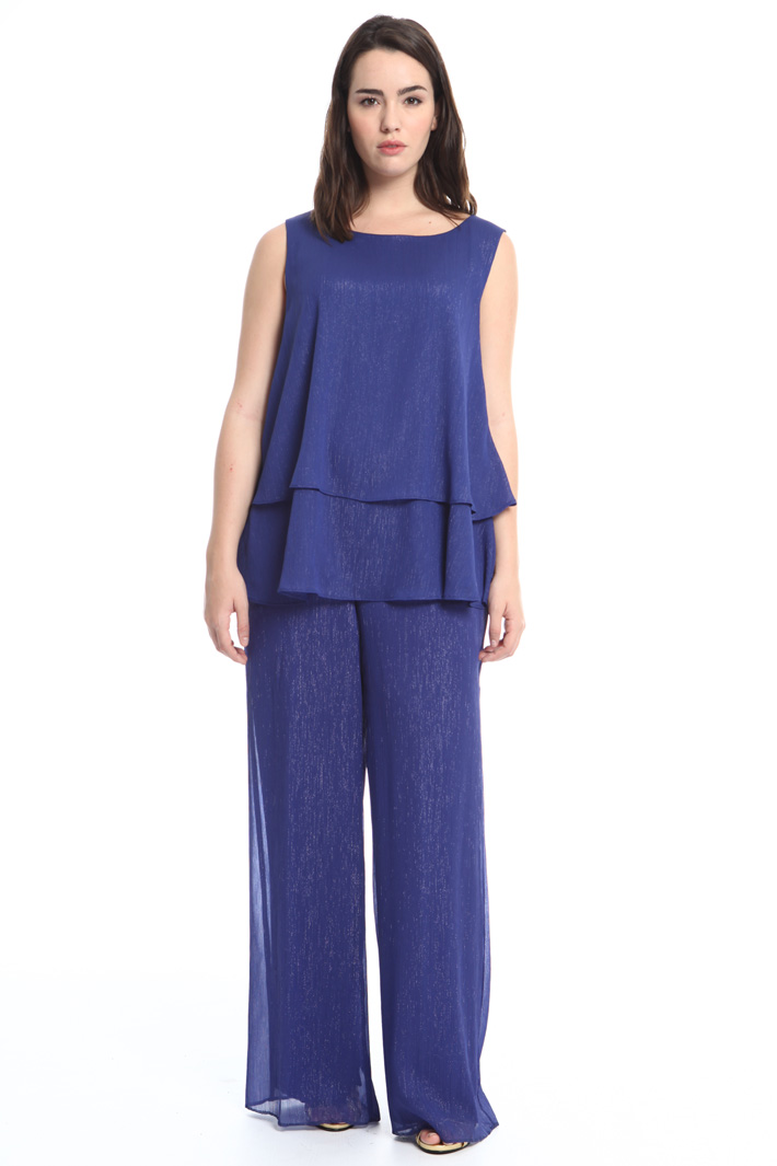 Pantalone palazzo in creponne Intrend Pantalone palazzo in creponne Intrend