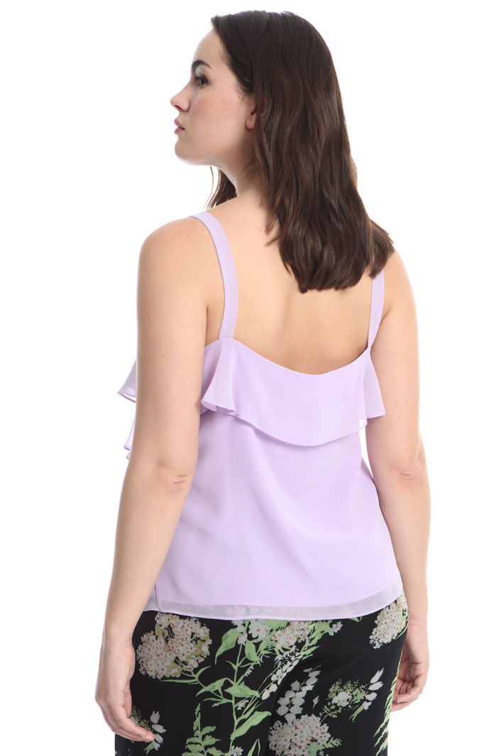 Top in georgette a balze Intrend Top in georgette a balze Intrend