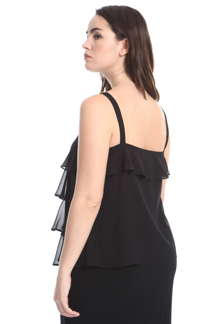 Top in georgette a balze Intrend Top in georgette a balze Intrend