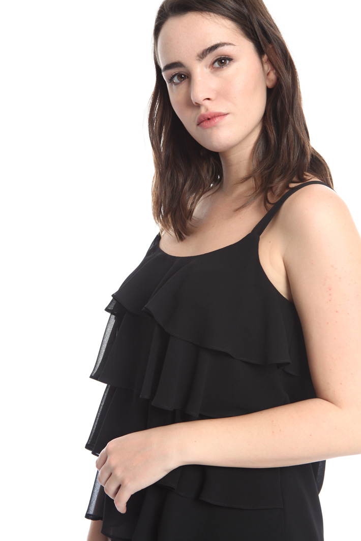 Top in georgette a balze Intrend Top in georgette a balze Intrend