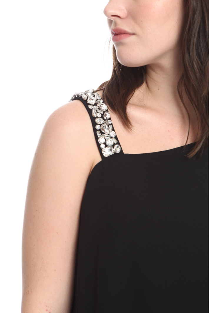 Blusa monospalla in seta Intrend Blusa monospalla in seta Intrend